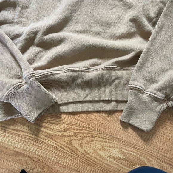 EUC Re/Done × Hanes Revolve 70s Half Zip Tan Pullover
Sweatshirt - Picture 6 of 8